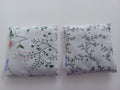 Coussin 15X15 - Floral rosa/ Floral cinza